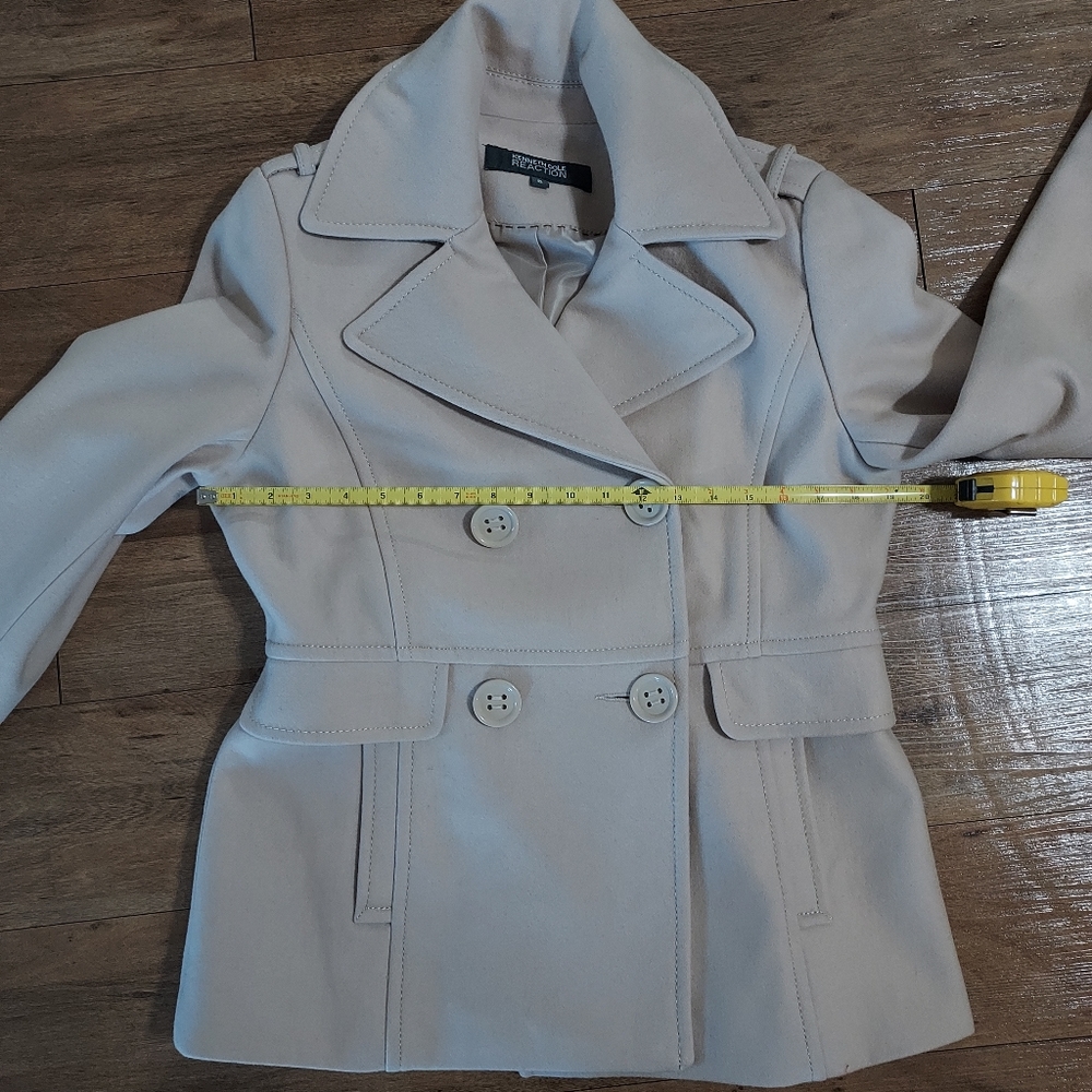 Kenneth Cole, Pea Coat, size 8, camel color